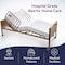 Proheal Fully-Electric Adjustable Homecare Bed, Spring Deck and Half Rails PH-PMFEBHR-T - alternate 4